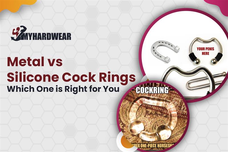 Metal vs Silicone Cock Rings- Which One is Right for You?