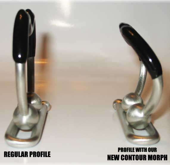 Looking for a curved cock ring to fit your junk with new levels of comfort. Select the contouring option to endow your Hardwear Horseshoe Penis Ring with an amazing body ergonomic fit.